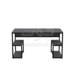 خرید میز تحریر و کامپیوتر پایه فلزی با قفسه دو طرفه A003 - تصویر 4