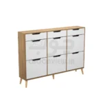 جاکفشی نه کشو پایه‌دار C108