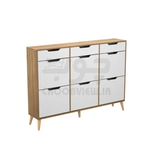 جاکفشی نه کشو پایه‌دار C108