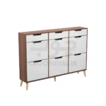 جاکفشی نه کشو پایه‌دار C108 - تصویر 3