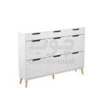 جاکفشی نه کشو پایه‌دار C108 - تصویر 5