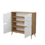 جاکفشی چهار درب لولایی پایه‌دار C112 - تصویر 2