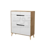 جاکفشی چهار درب کشودار پایه‌دار C113