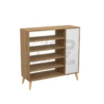 جاکفشی کنسولی تک درب پایه چوبی C120