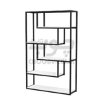 کتابخانه فلزی سفید