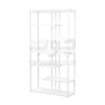 کتابخانه پایه فلزی طرح مدرن 7 طبقه B006