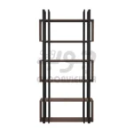 کتابخانه پایه فلزی طرح لوکس 6 طبقه B008