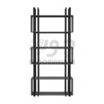 کتابخانه پایه فلزی طرح لوکس 6 طبقه B008 - تصویر 7