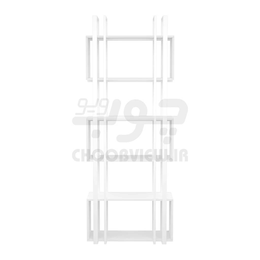 B008-5 کتابخانه پایه فلزی طرح لوکس 6 طبقه B008 - تصویر 5