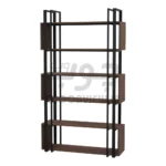 کتابخانه پایه فلزی طرح لوکس 6 طبقه B008 - تصویر 3