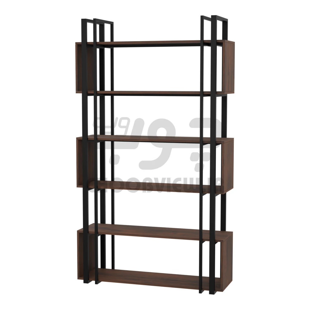 B008-7 کتابخانه پایه فلزی طرح لوکس 6 طبقه B008 - تصویر 3